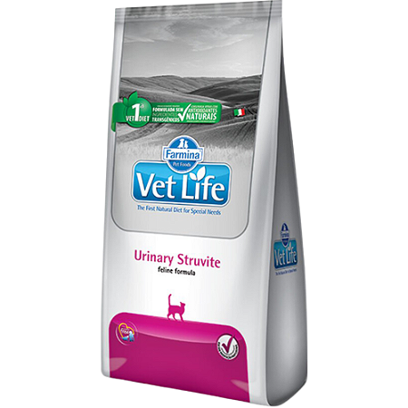 Ração Vet Life Urinary Struvite Para Gatos