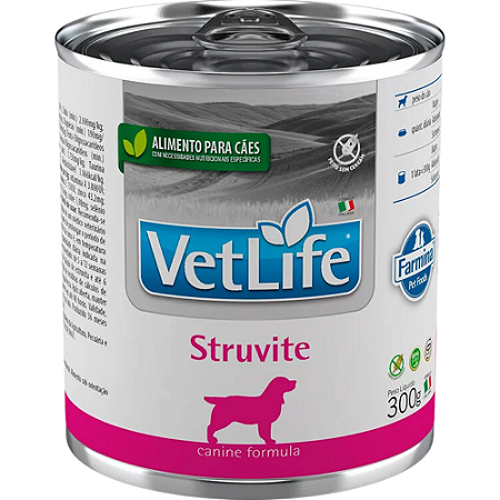 Ração Úmida Vet Life Struvite Para Cães - 300 g
