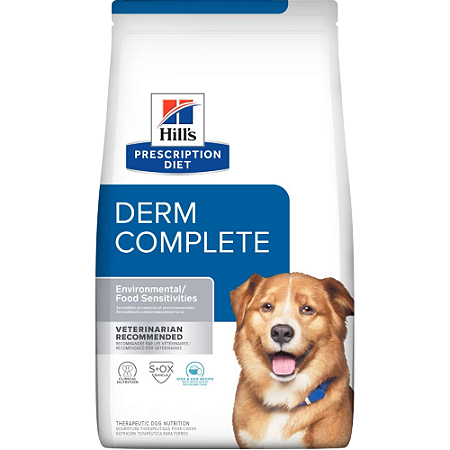 Ração Hills Prescription Diet Derm Complete Para Cães - 2.94 Kg