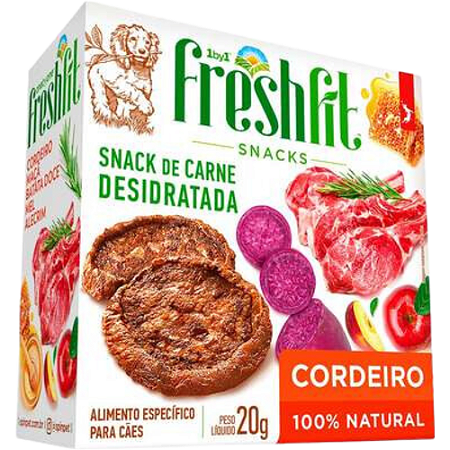 Mini Snack Spin Freshfit Para Cães Sabor Cordeiro - 20 g