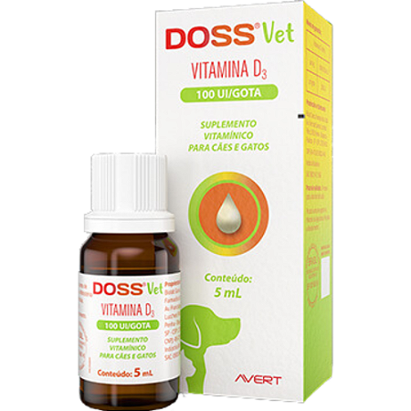 Suplemento Doss Vet Gotas Para Cães e Gatos - 5 ml