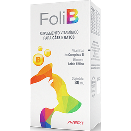 Suplemento Foli B Para Cães e Gatos - 30 ml