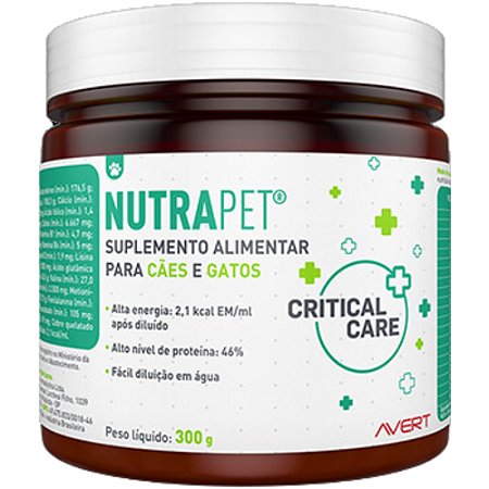 Suplemento Nutrapet Para Cães e Gatos - 300 g