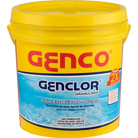 Cloro Genco Genclor Para Piscinas - Cloro Estabilizado
