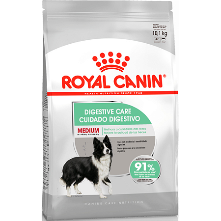 Ração Royal Canin Size Health Nutrition Medium Digestive Care Para Cães Adultos Porte Médio - 10.1 Kg