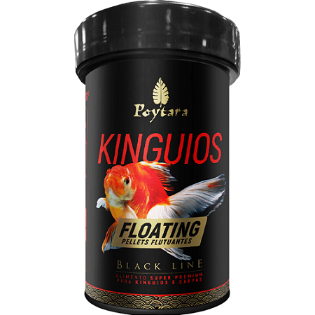 Ração Poytara Black Line Kinguios Floating Para Peixes