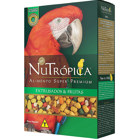 Ração Nutrópica Para Arara com Frutas