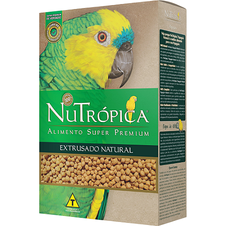 Ração Nutrópica Natural Para Papagaio