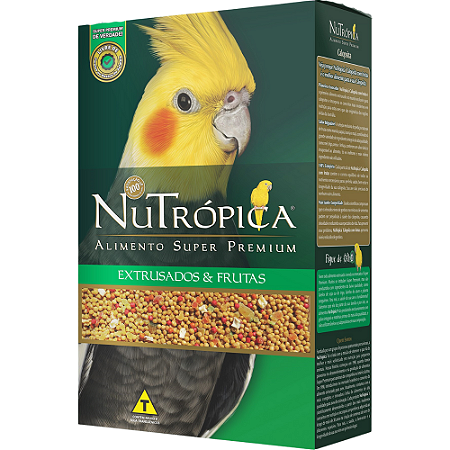 Ração Nutrópica Para Calopsita com Frutas