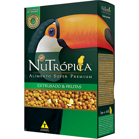 Ração Nutrópica Para Tucano com Frutas