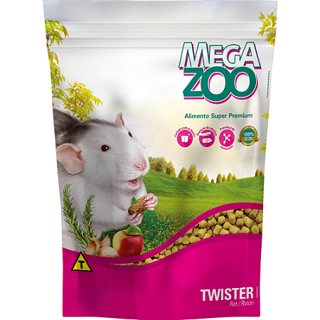 Ração Extrusada Megazoo Para Twister
