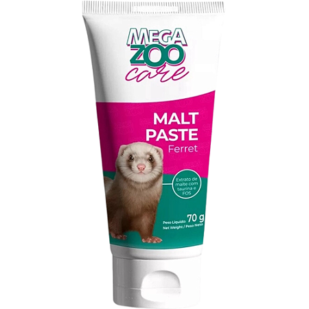 Suplemento Megazoo Care Malt Paste Para Ferret - 70 g