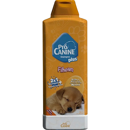Shampoo Pró Canine Plus 2 em 1 Para Cães Filhotes - 700 ml