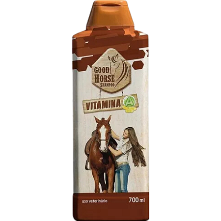 Shampoo Good Horse Vitamina A Para Cavalos - 700 ml