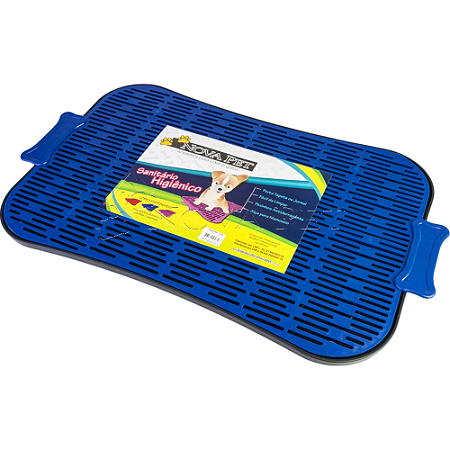 Sanitário Higiênico Nova Pet Xixi Pet Para Cães - Azul