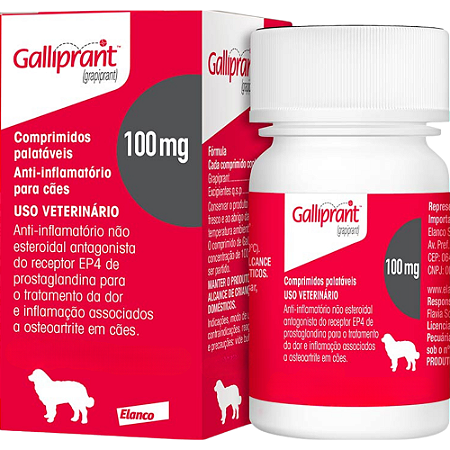 Galliprant 100 mg Para Cães