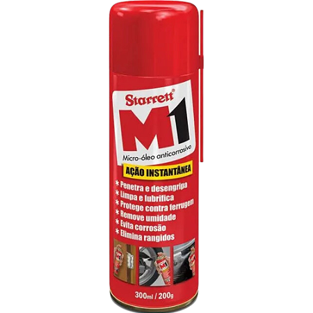 Desengripante Spray Starret M1 - 300 ml