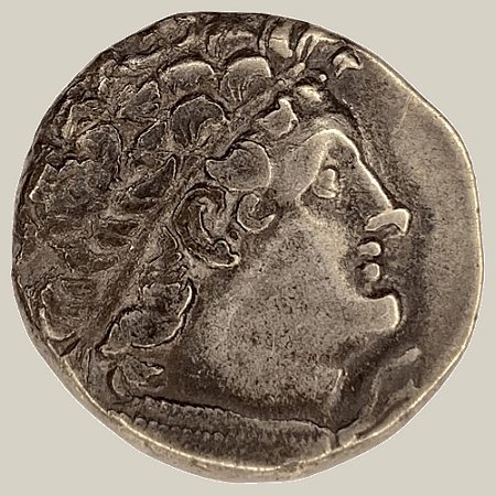 Tetradracma de Prata, Egito Ptolemaico - Ano: 107AC - Ptolemeu X Alexandre I