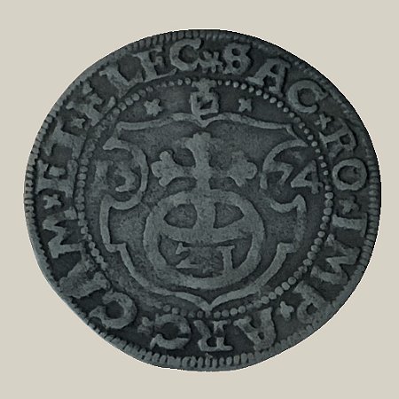 Groschen de Prata, Brandenburg-Preußen - Ano: 1574 - Johann Georg