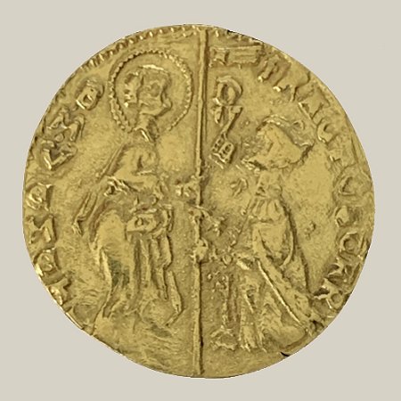 Ducado de Ouro, Veneza - Ano: 1423-1457 - Francesco Foscari (Doge LXV) - Very Fine