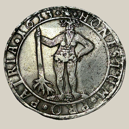 Táler de Prata, Brunswick-Wolf. - Ano: 1613 - Henry Julius