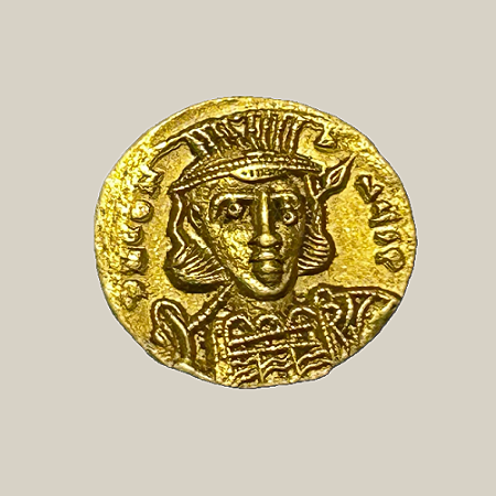 Solidus de Ouro (AV19) do Império Bizantino - Ano: 668-685 - Constantine IV