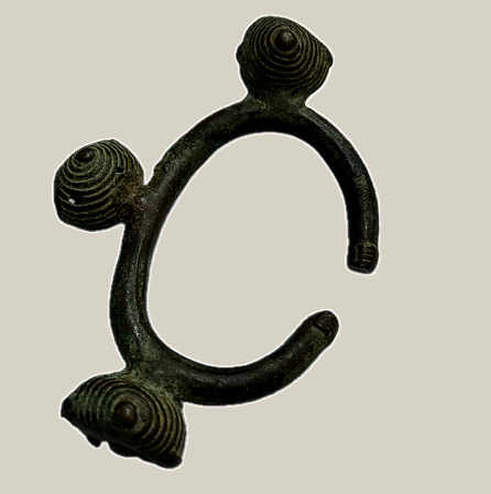 Bracelete Tribal Yoruba com Guizos - séc. XIX