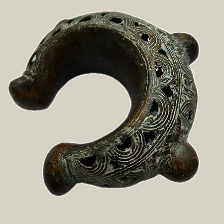 Bracelete, Protomoeda Bamun – Camarões – África Ocidental, Séc. XX