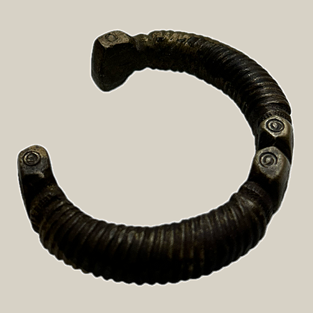Bracelete Tribal, Protomoeda Fulani – Mali – África Ocidental, Séc. XX