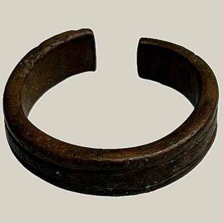 Bracelete Tribal, Protomoeda Mossi – Burkina Faso – África Ocidental, Séc. XX