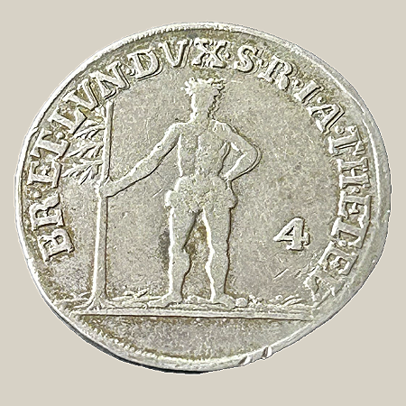 Moeda de prata, 4 Mariengroschen (1771 IAP) – George III – Brunswick-Lüneburg-Calenberg-Hannover
