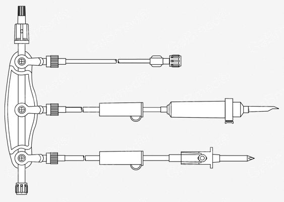 Kit para Angiografia Manifold ON - HD Gabmed