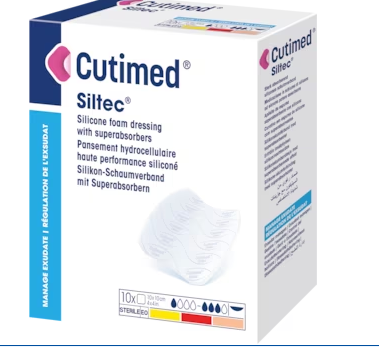 Curativo Cutimed Siltec Espuma de Poliuretano com Silicone