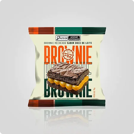 Brownie Doce de Leite 75g - 12 unidades