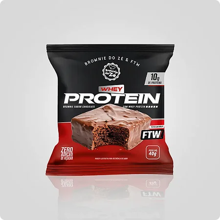 Brownie Protein 40g - 10 unidades