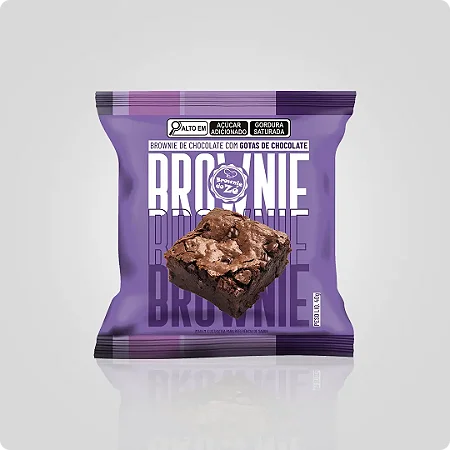 Brownie Gotas de Chocolate 40g - 15 unidades