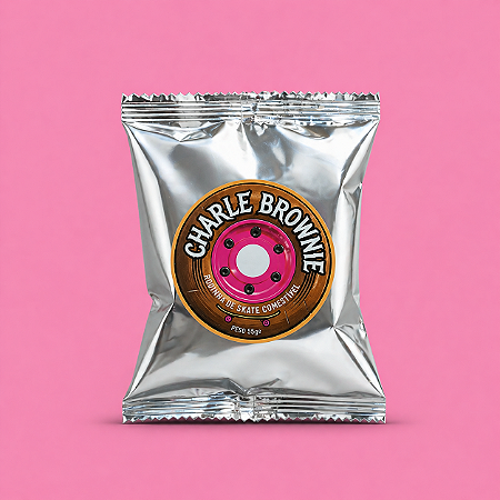Charle Brownie Original Pink 55g - 5 unidades