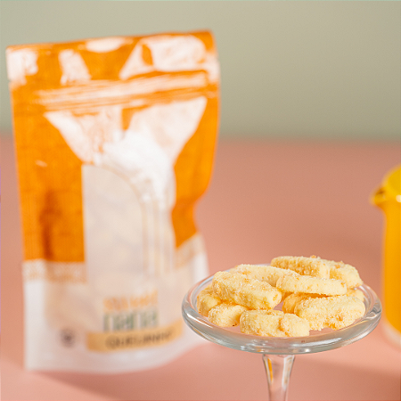 Biscoito da Nana no Mini Ziplock - queijinho