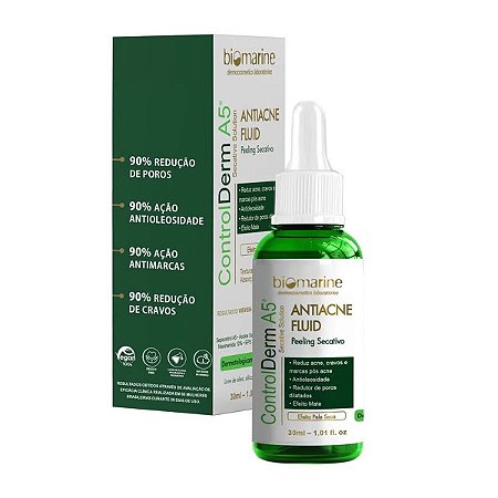 Peeling Secativo Antiacne Fluid Control DermA5 Biomarine