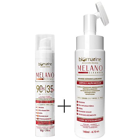Protetor Melano Defense + Sabonete Biomarine