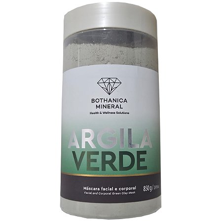 Argila Verde em Pó Bothanica Mineral