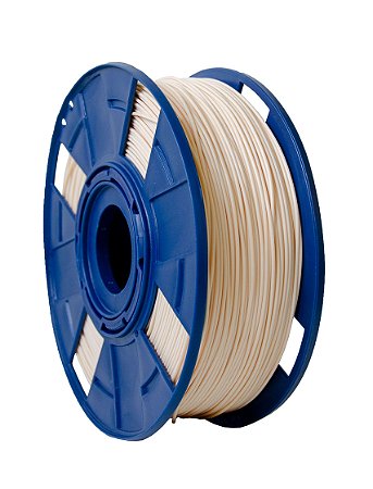 Filamento Premium 175 mm Alta Pureza PLA - 1kg Cor:Nude