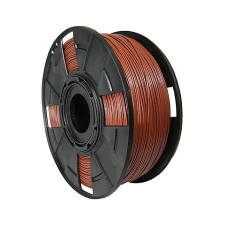 Filamento Impressoras 3D Premium 1,75 mm ABS - 1kg Cor:Marrom