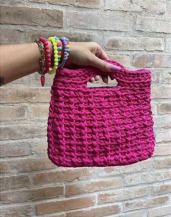crochet rope bolsa pattern