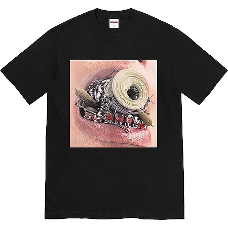 Camiseta Supreme Braces "Black"