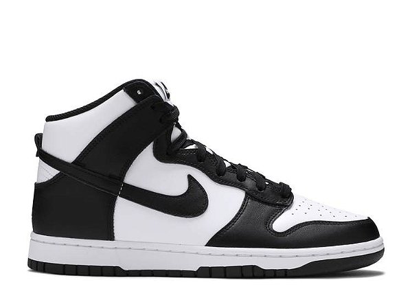 Tênis Nike Dunk High Black White