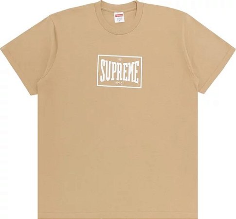 Camiseta Supreme Warm Up ''Khaki''
