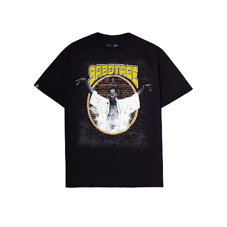 Camiseta MVRK x Sabotage Vintage "Preta"