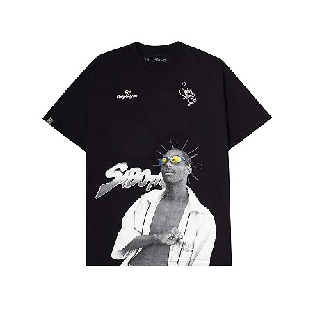 Camiseta MVRK x Sabotage Maestro do Canão "Preta"