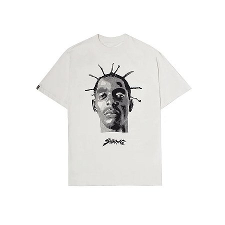 Camiseta MVRK x Sabotage Rap É Compromisso II "Branca"